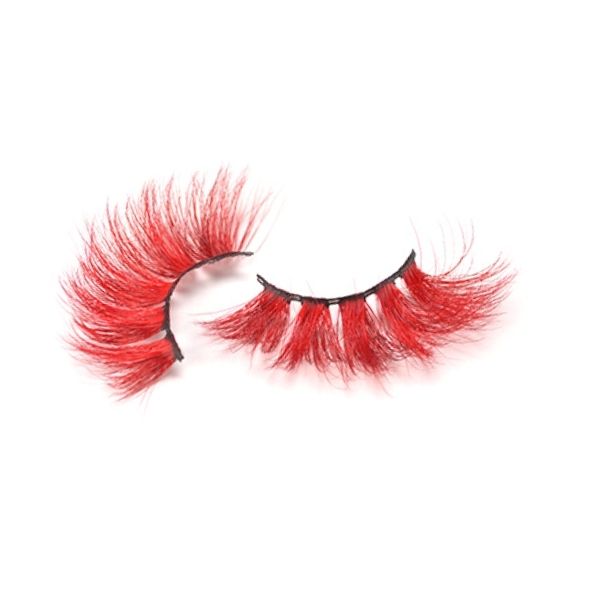 Customize Packaging Colorful 25mm 3D Fake Lashes