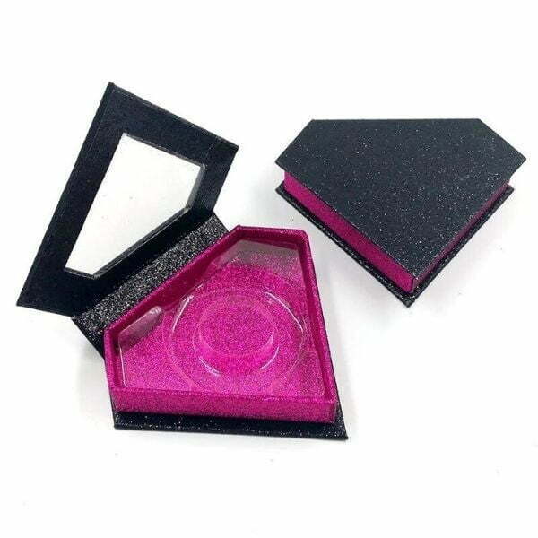 Diamond Case Box Eyelash Packaging Box