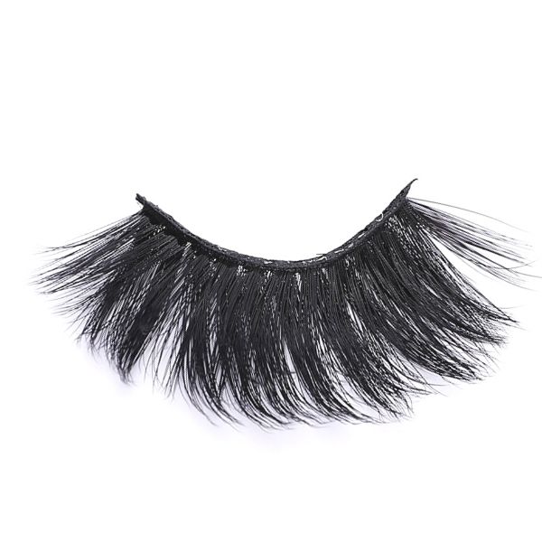 Handmade Luxurious Volume Fluffy 25mm Faux Mink Lashes