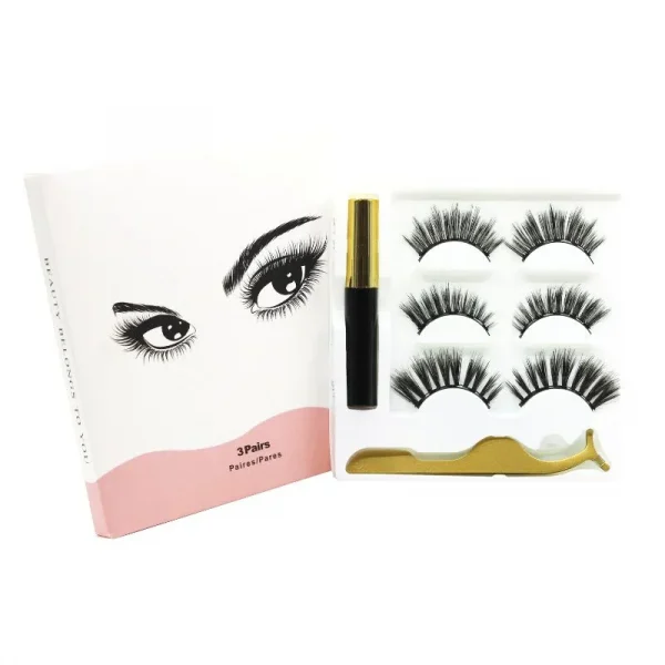 3D Private Label Natural Magnetic Lashes