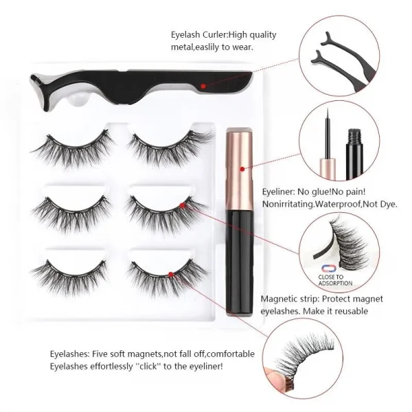 Private Label Individual Magnetic Lashes